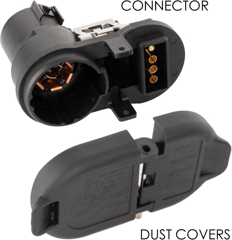 RALAN 7 Blade and 4 Flat Connector,Towing Solutions Multi-Tow Plug-in Simple Wiring Kit - Image 3